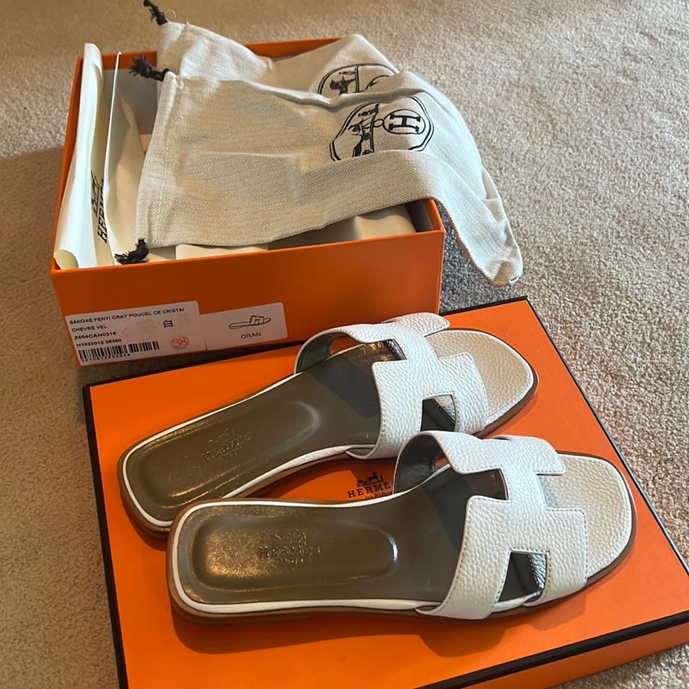 Hermes oran sandals